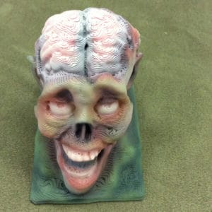 3D Printed Zombie Head