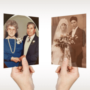 anniversary then and now photo ideas