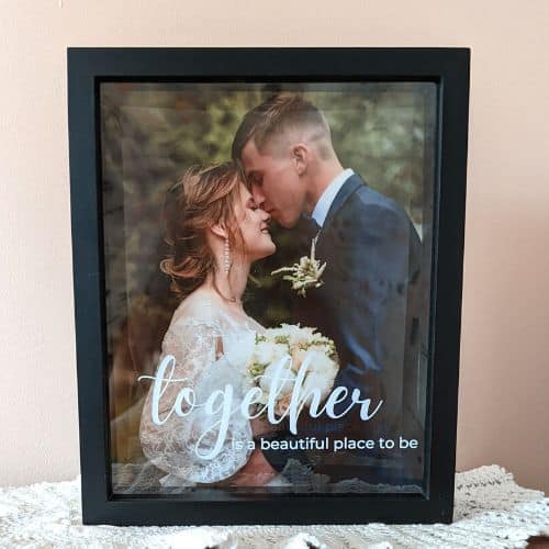 Custom Photo Shadow Box Keepsake