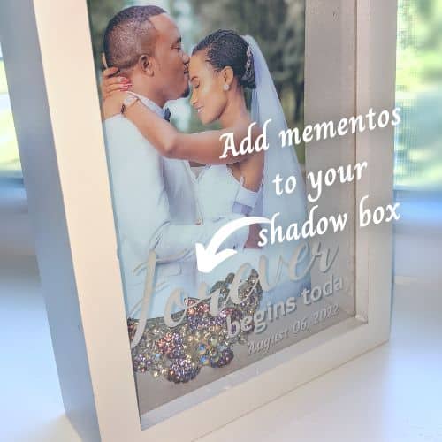 Shadow Box with Mementos